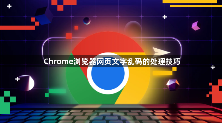 Chrome浏览器网页文字乱码的处理技巧1