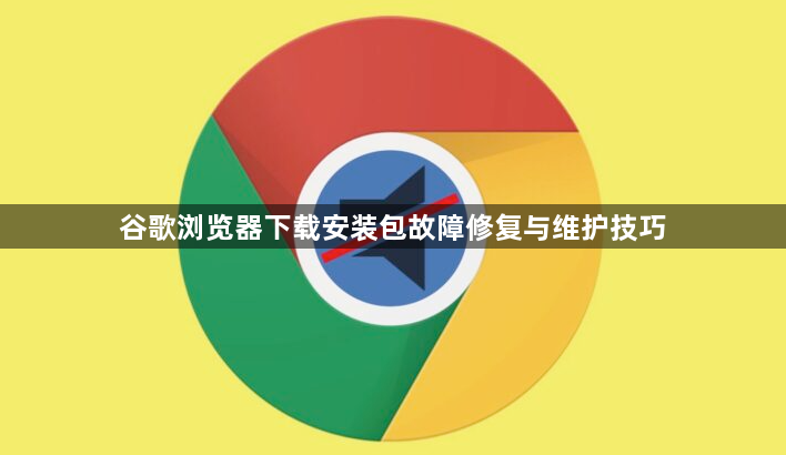 谷歌浏览器下载安装包故障修复与维护技巧1