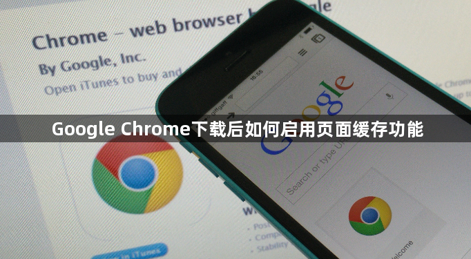 Google Chrome下载后如何启用页面缓存功能1